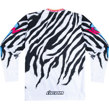 Icon | Rad Dawn | Adult MX Jersey | White | Large