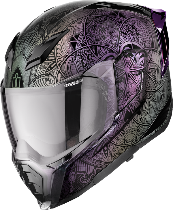 Adult - Icon Ultraflite™ Opal Mandala MIPS® Helmet - Purple