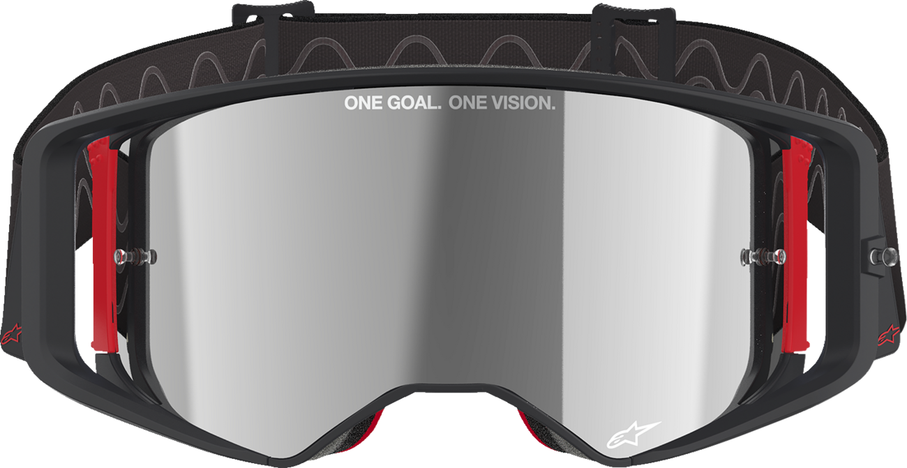 Alpinestars Supertech Goggle - Corp - Black/Red