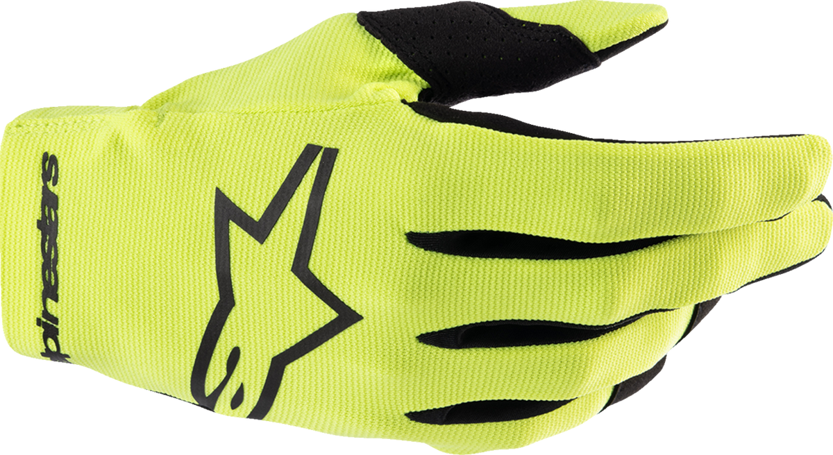 Youth - Alpinestars Radar Gloves - Fluo Yellow/Black