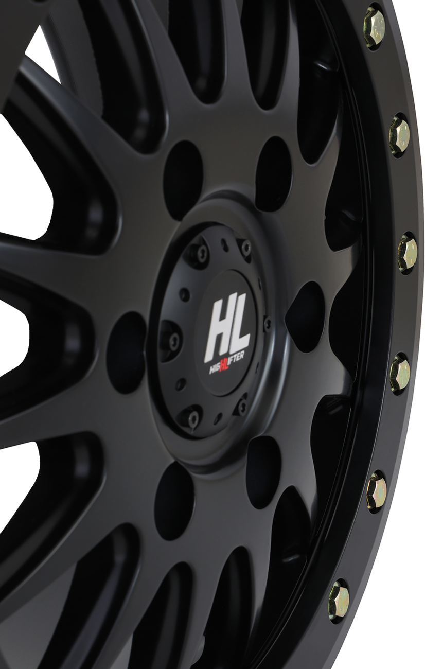 High Lifter HL24 Beadlock Wheel - Black