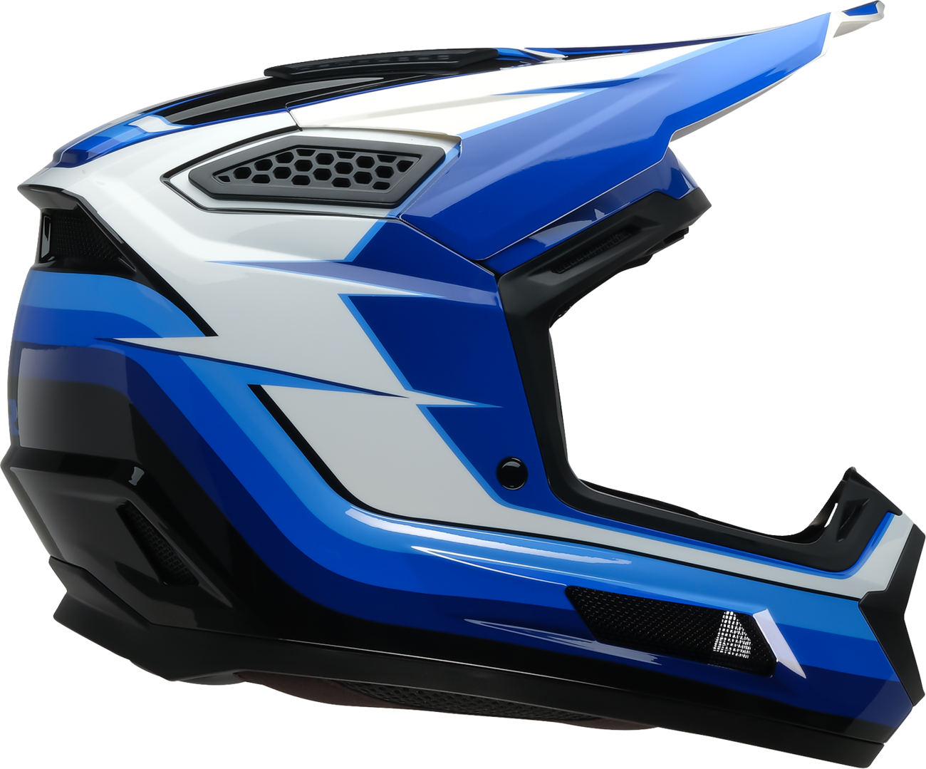 Adult - Z1R Dirt Maxx Vortex Helmet - Blue/White