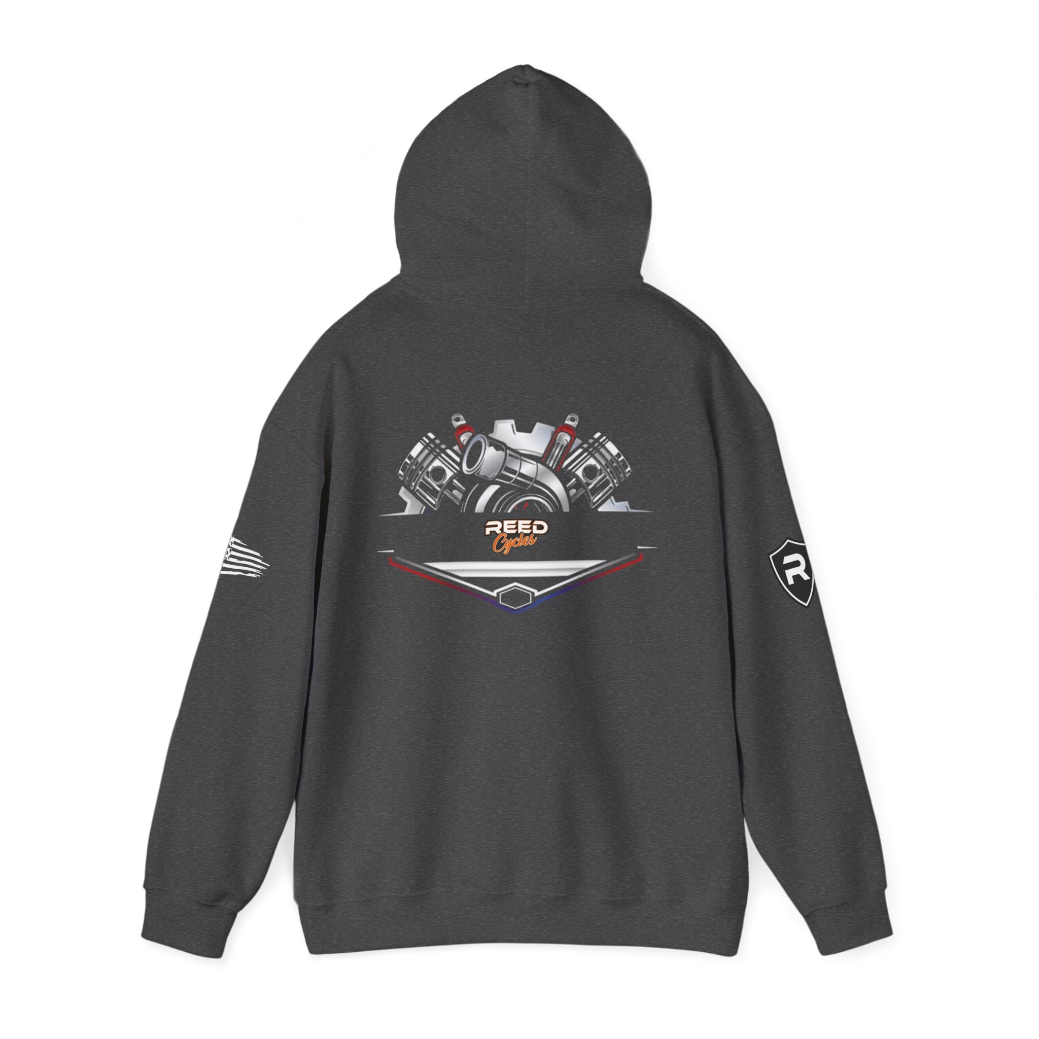 Reed Cycles Boosted Pistons Hooded Sweatshirt