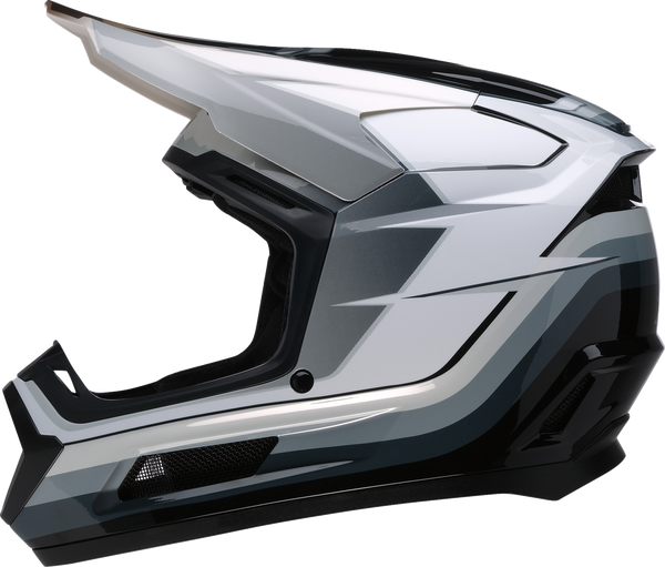 Youth - Z1R Dirt Maxx Vortex Helmet - Black/White/Gray