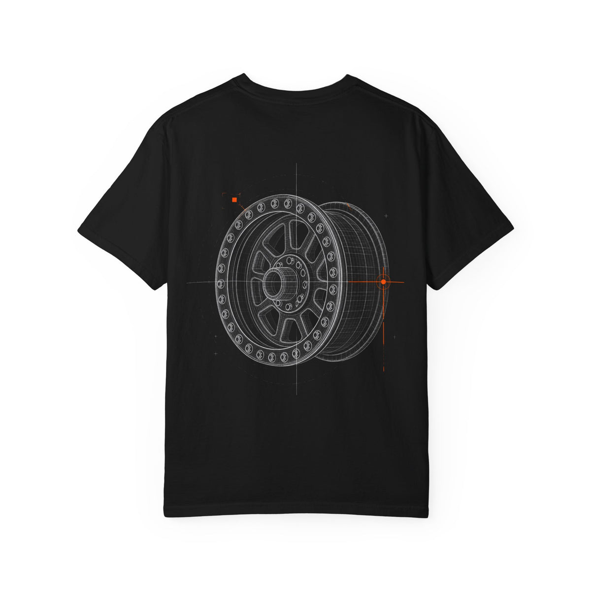 Reed Cycles Wheel Blueprint Tee