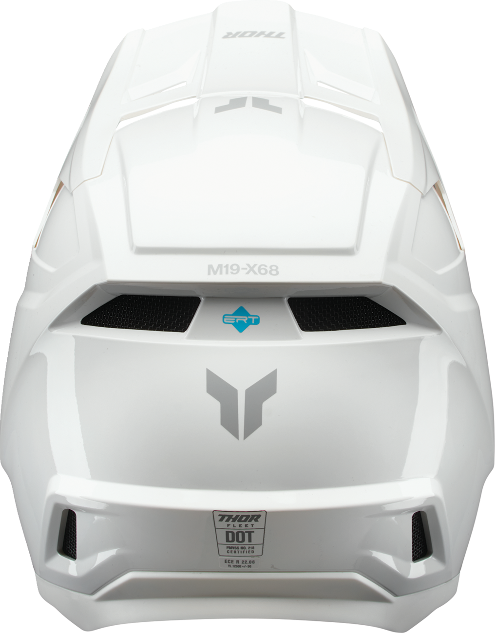 Youth - Thor Fleet Whiteout Helmet - Gloss White