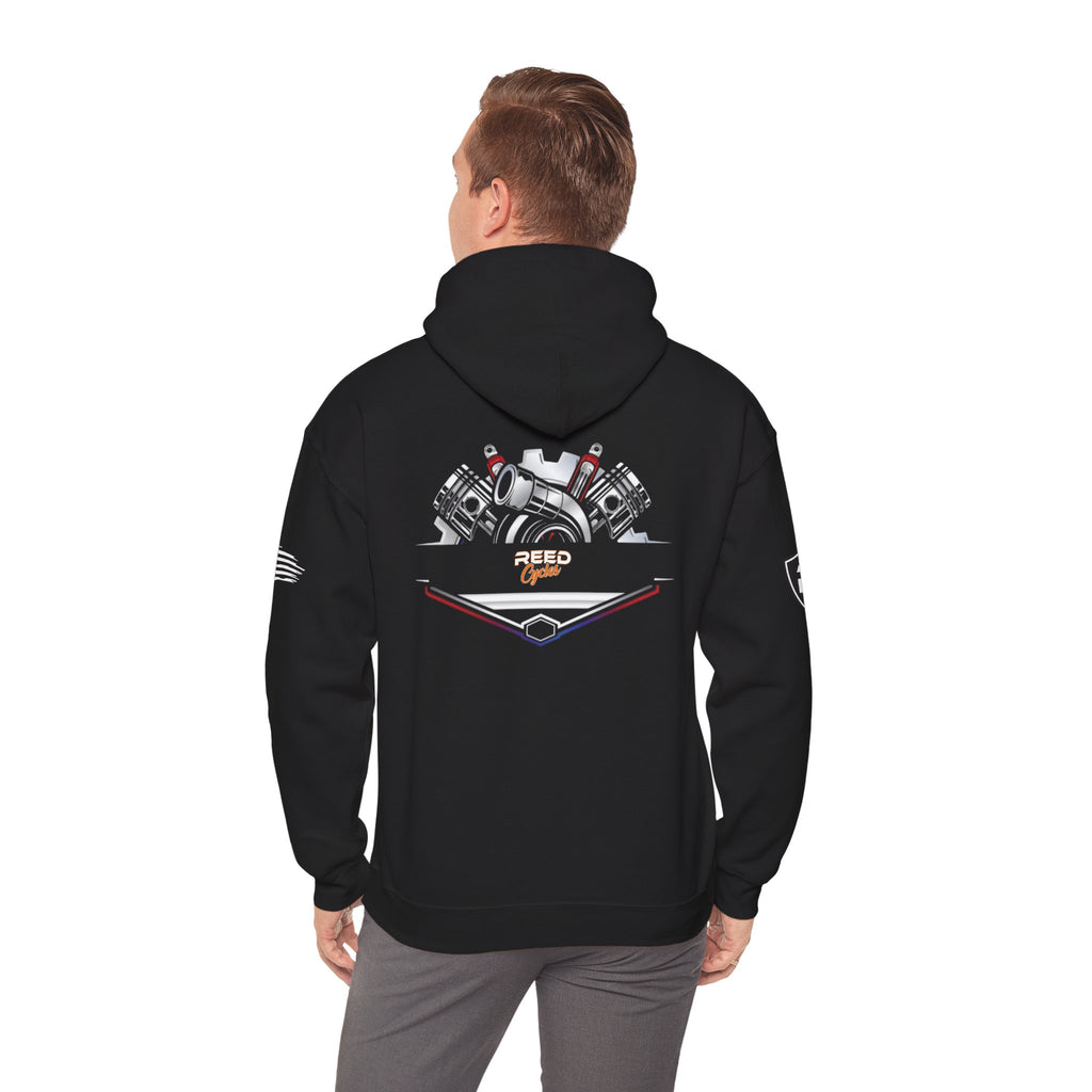 Reed Cycles Boosted Pistons Hooded Sweatshirt
