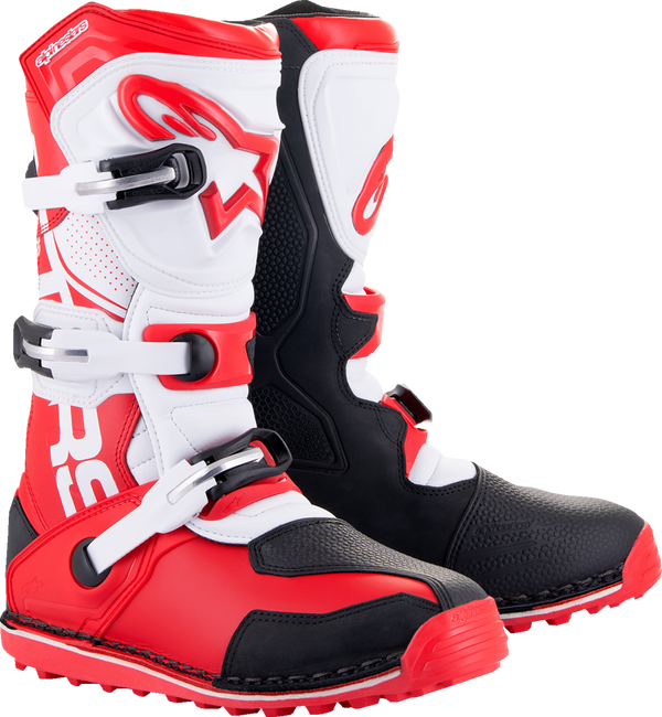 Adult - Alpinestars Tech-T Boots - Red/Black/White