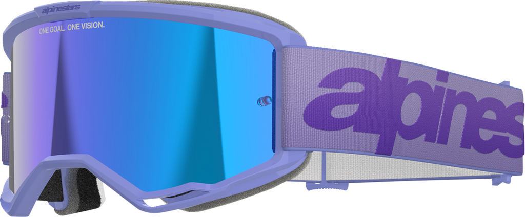 Alpinestars Vision 5 Goggle - Wordmark - Purple
