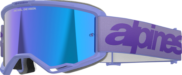 Alpinestars Vision 5 Goggle - Wordmark - Purple
