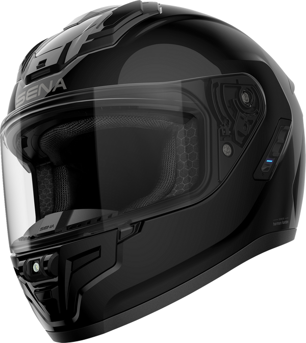 Adult - Sena Phantom Helmet - Gloss Black