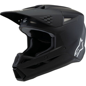 Alpinestars | SM3 | Youth Offroad MX Helmet | Solid Black | Youth Medium
