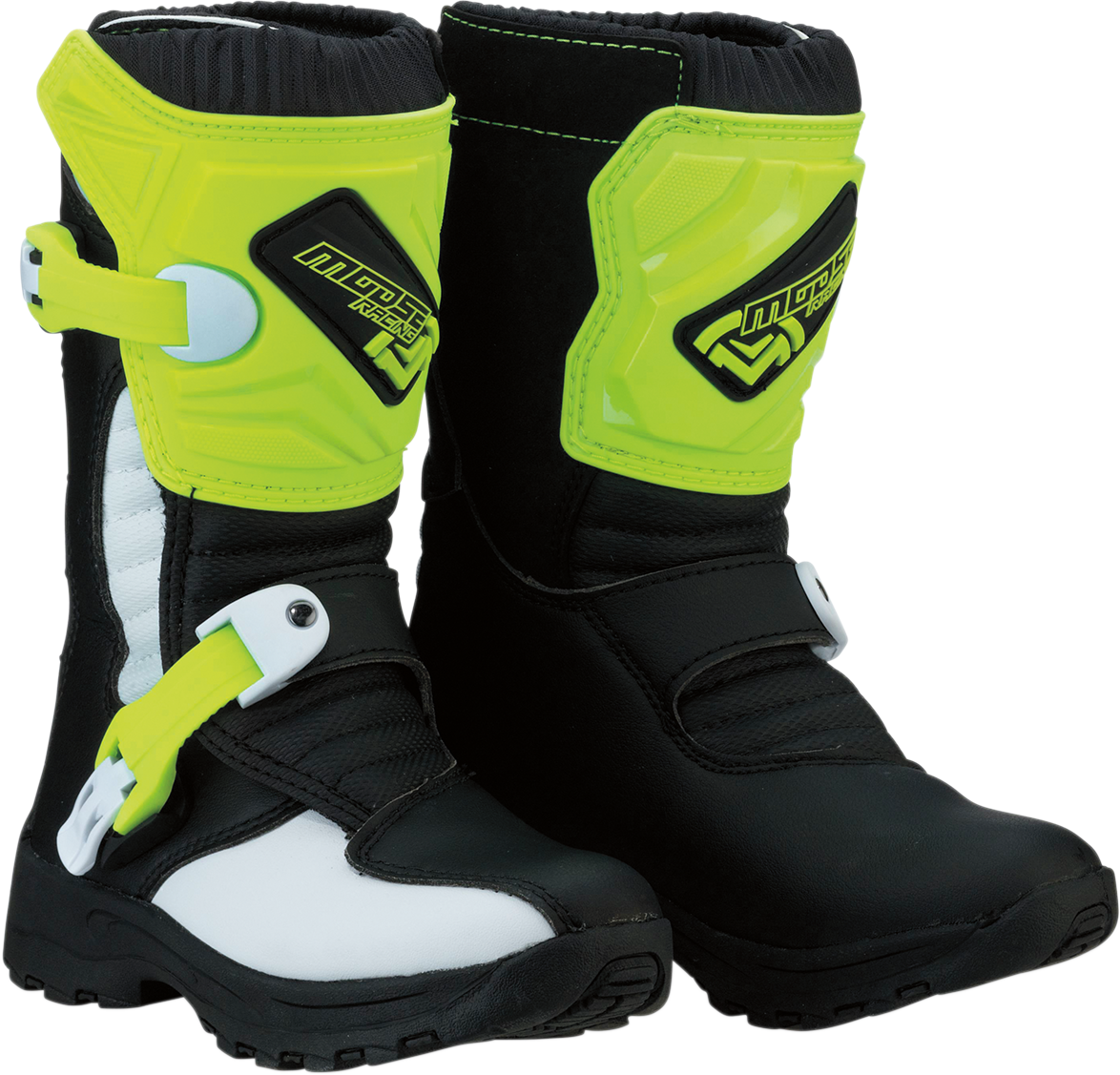 Youth - Moose M1.3™ Child MX Boots - Black/Hi-Viz Yellow