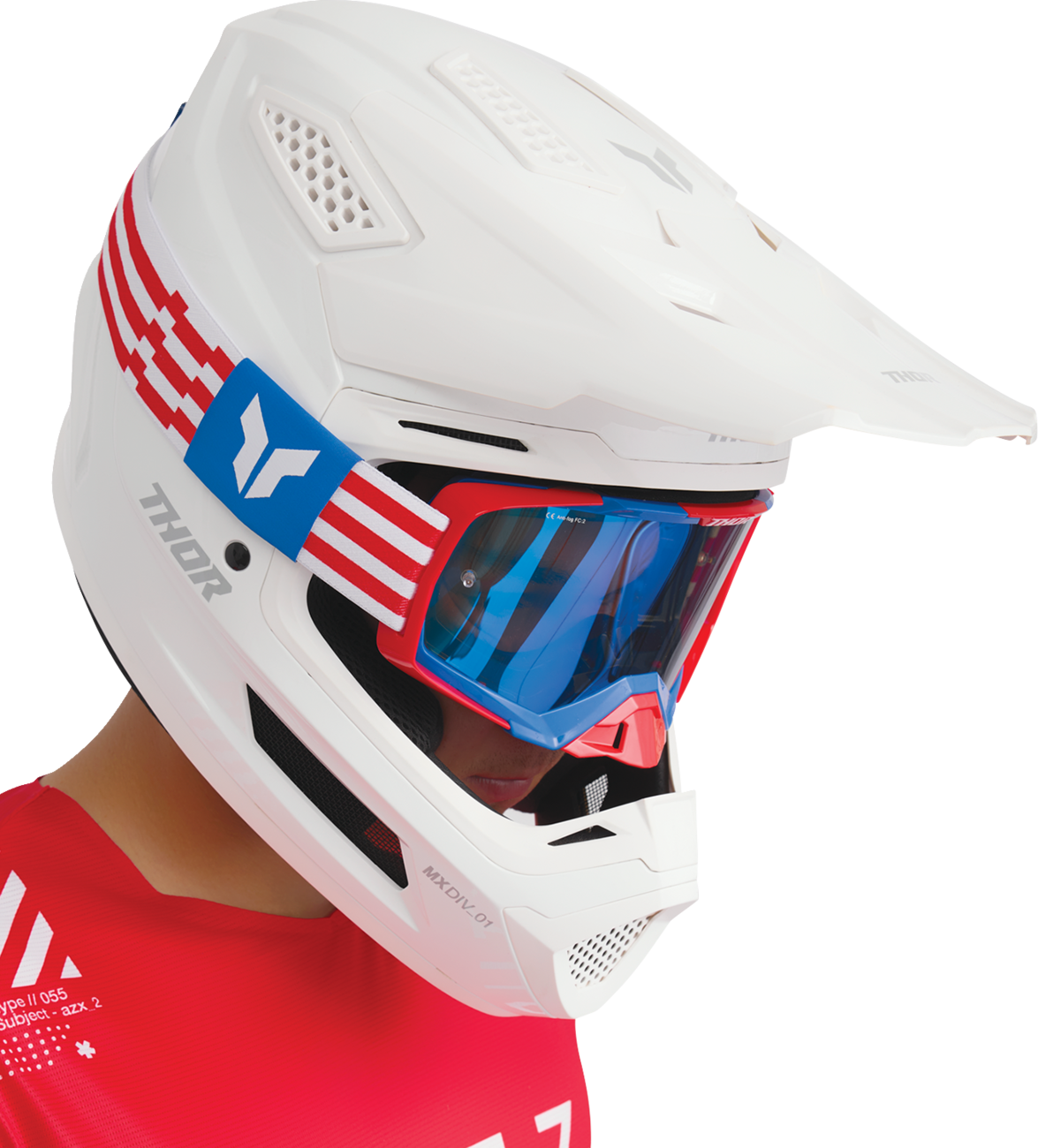 Adult - Thor Fleet Whiteout Helmet