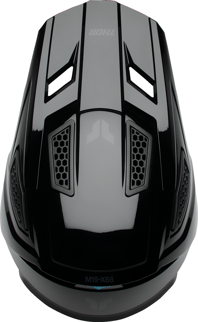 Adult - Thor Fleet Blackout Helmet - Gloss Black