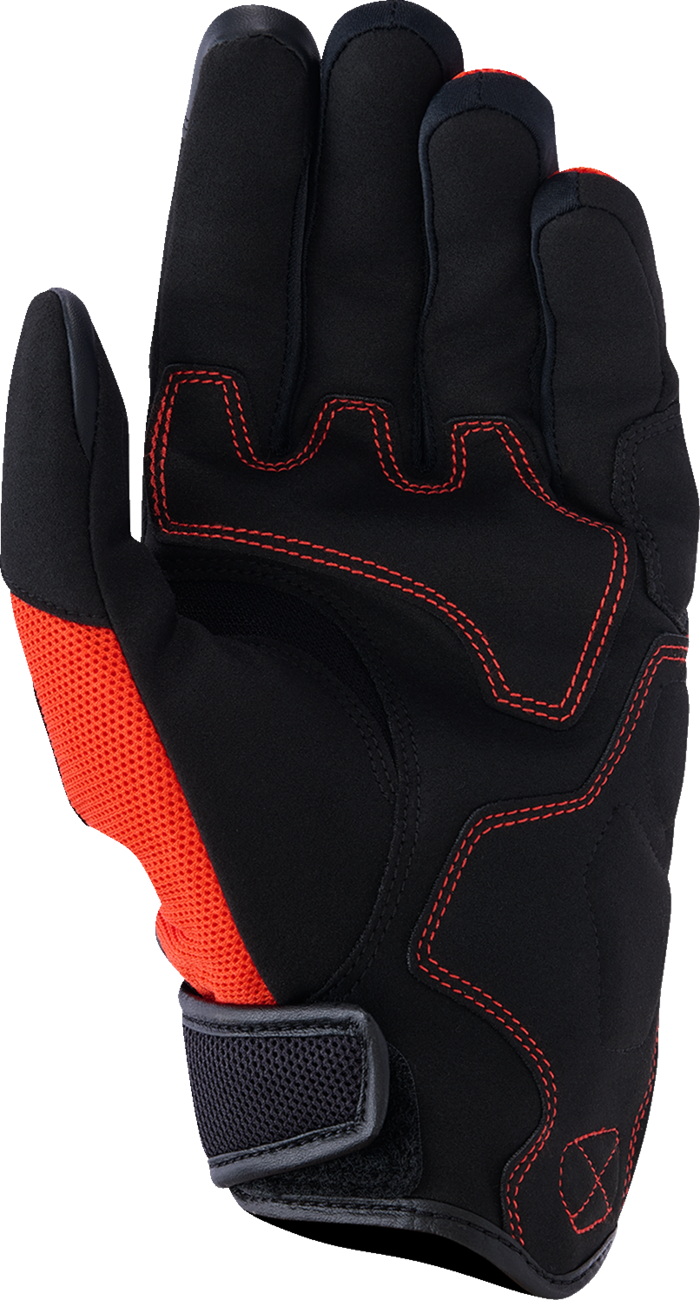 Adult - Alpinestars Ignite Gloves - Red Tangerine/Black