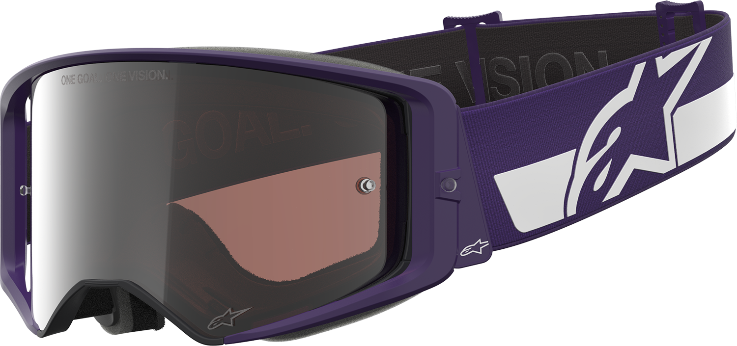 Alpinestars Supertech Goggle - Hunta 96 XXV - Purple/White