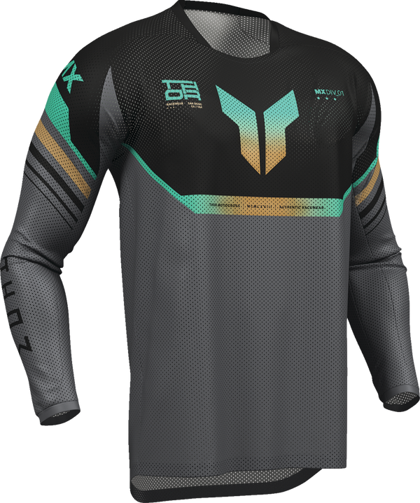 Adult - Thor Launchmode Air Raptor Jersey - Black/Charcoal