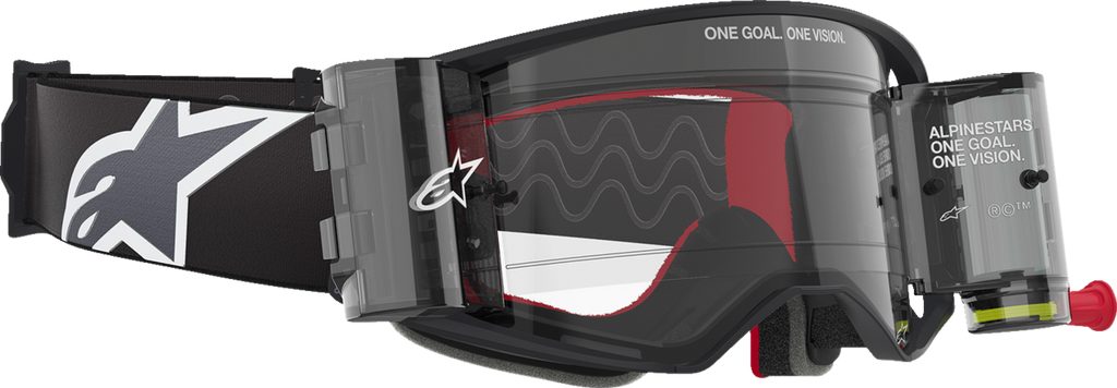 Alpinestars Supertech Roll-Off Goggle - Corp - Black/Gray