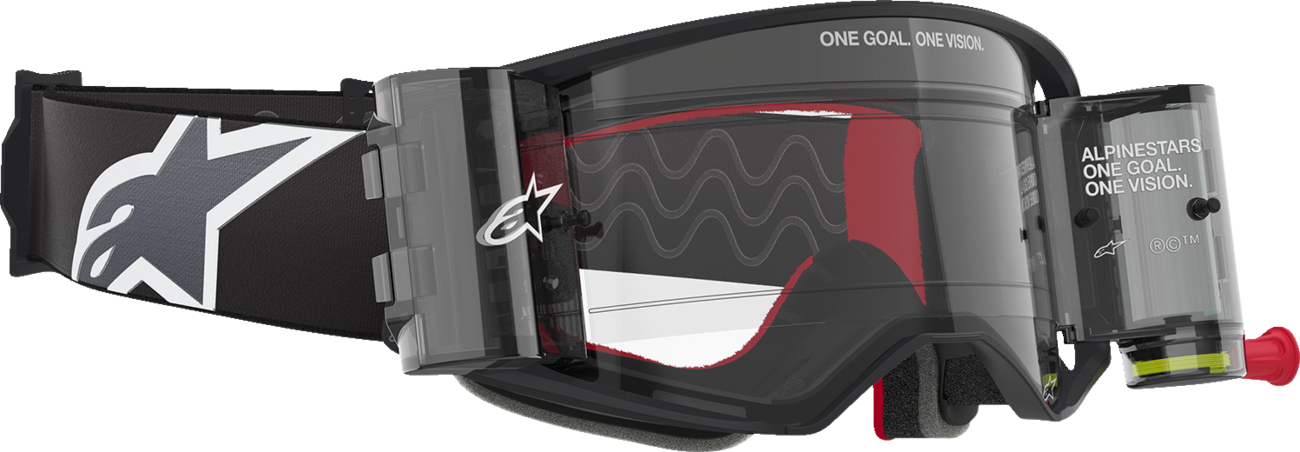 Alpinestars Supertech Roll-Off Goggle - Corp - Black/Gray