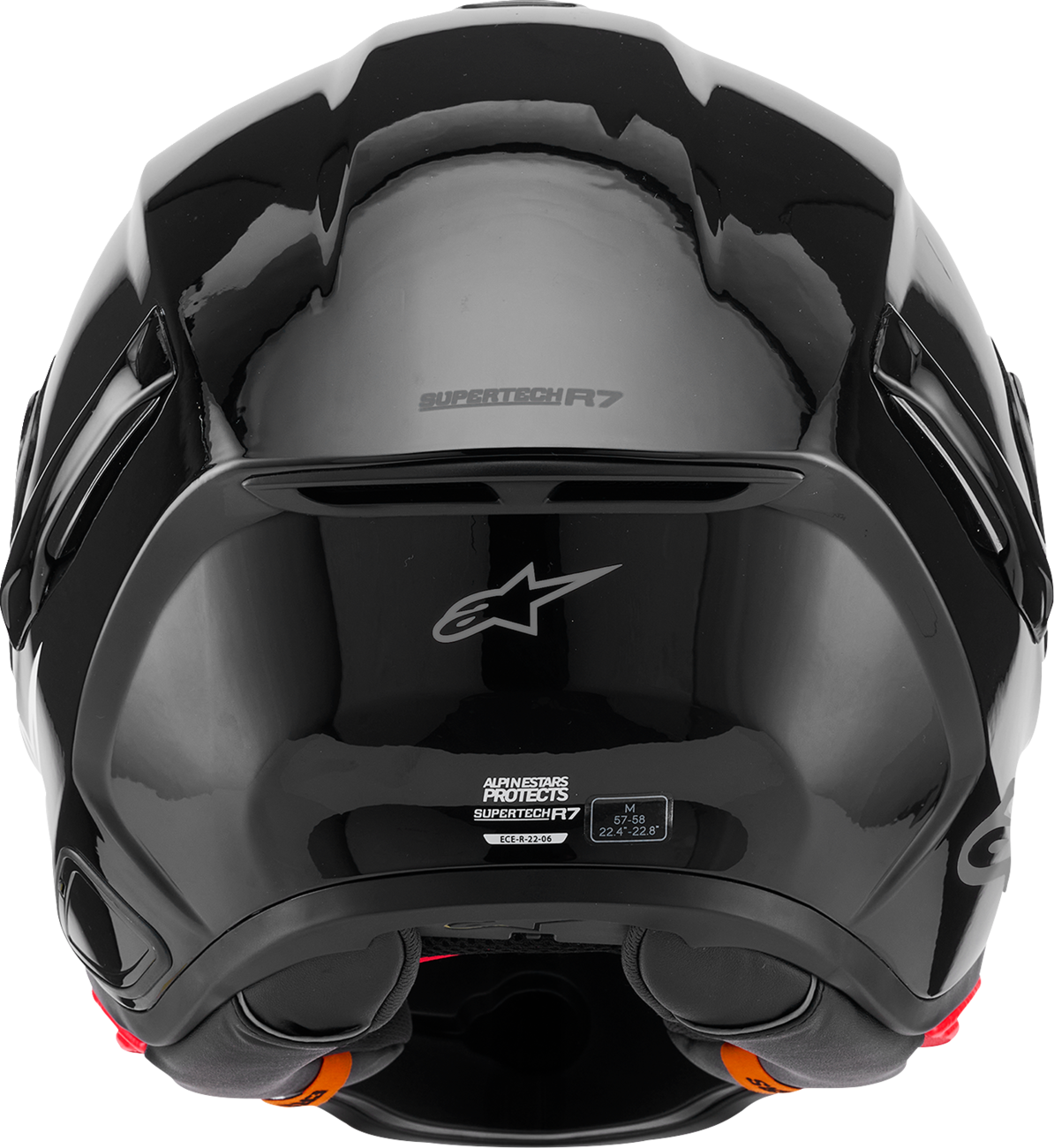 Adult - Alpinestars Supertech R7 Helmet - Gloss Black