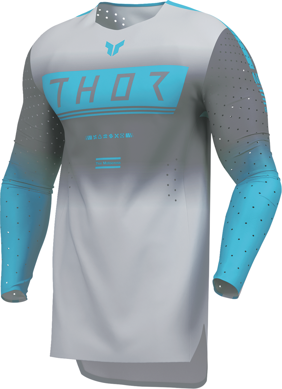 Adult - Thor Sportmode Geo Jersey - Charcoal/Gray