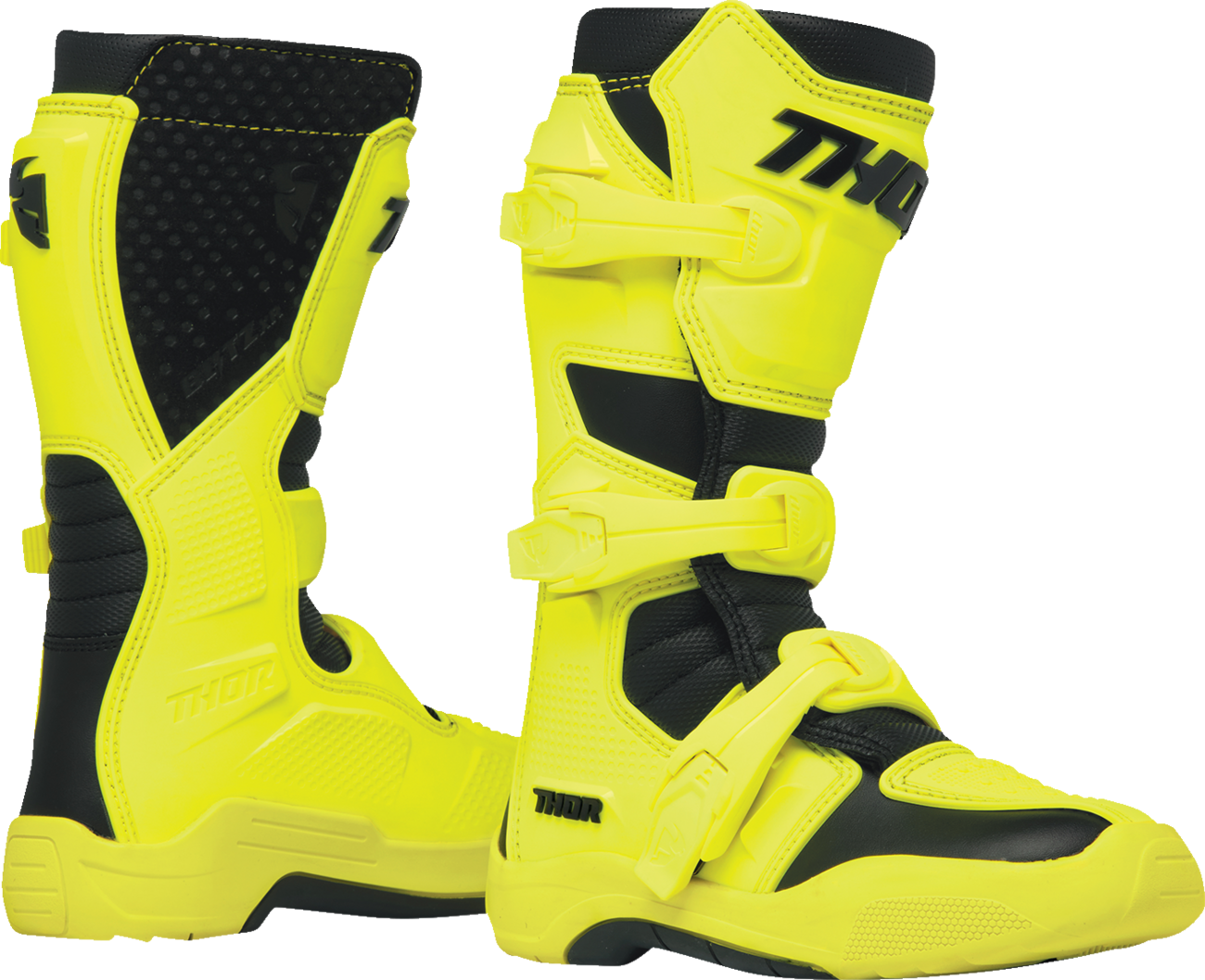 Youth - Thor Blitz XR Boots - Acid/Black