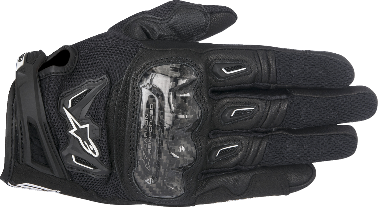 Adult - Alpinestars SMX-2 Air Carbon V2 Leather Gloves - Black