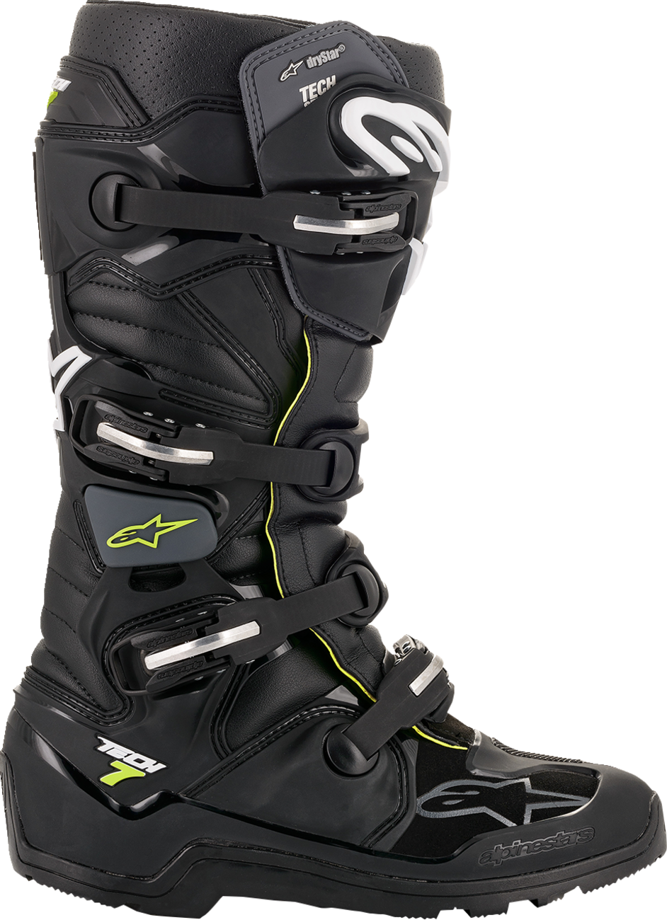 Adult - Alpinestars Tech 7 Enduro Drystar® Boots - Black/Gray