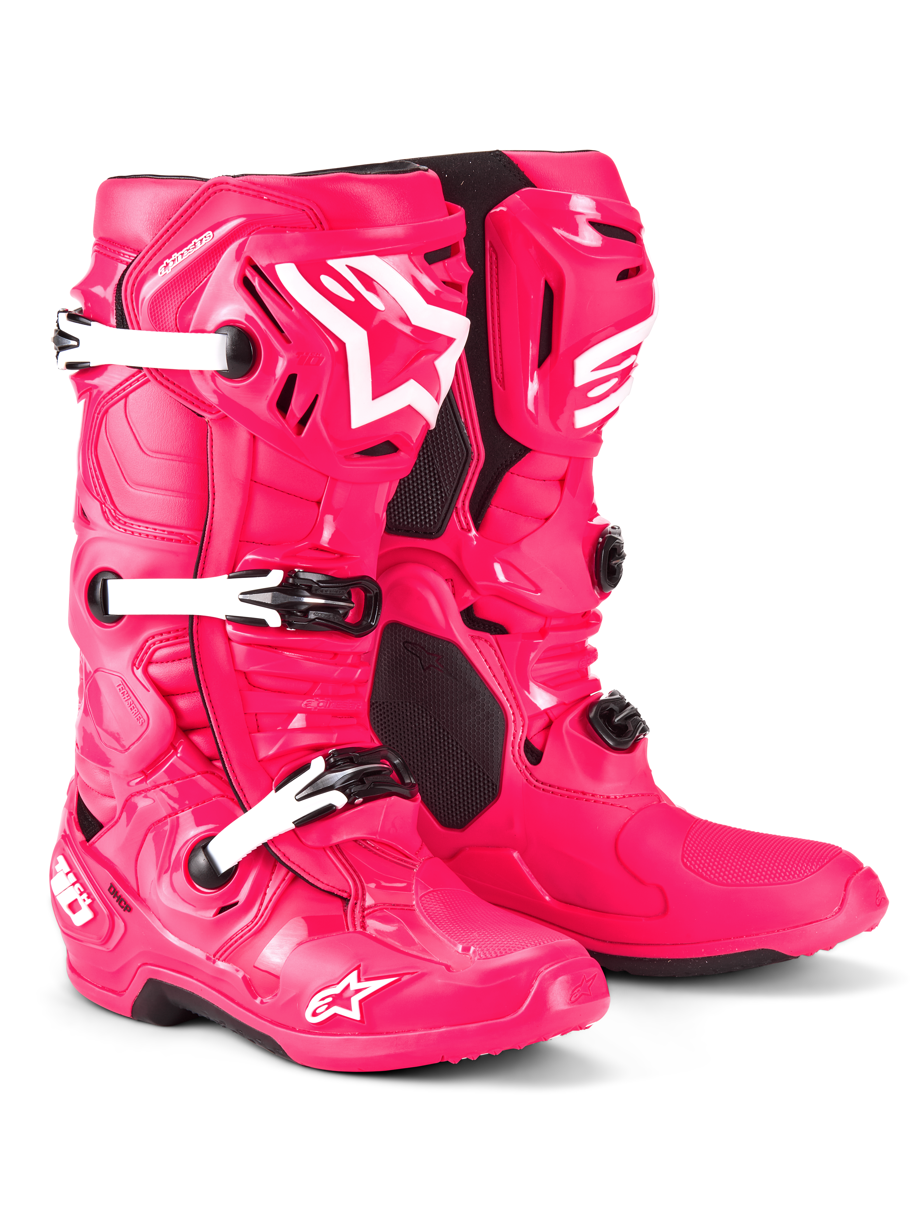 Adult - Alpinestars Limited Edition Diva Tech 10 Boots - Diva Pink/White