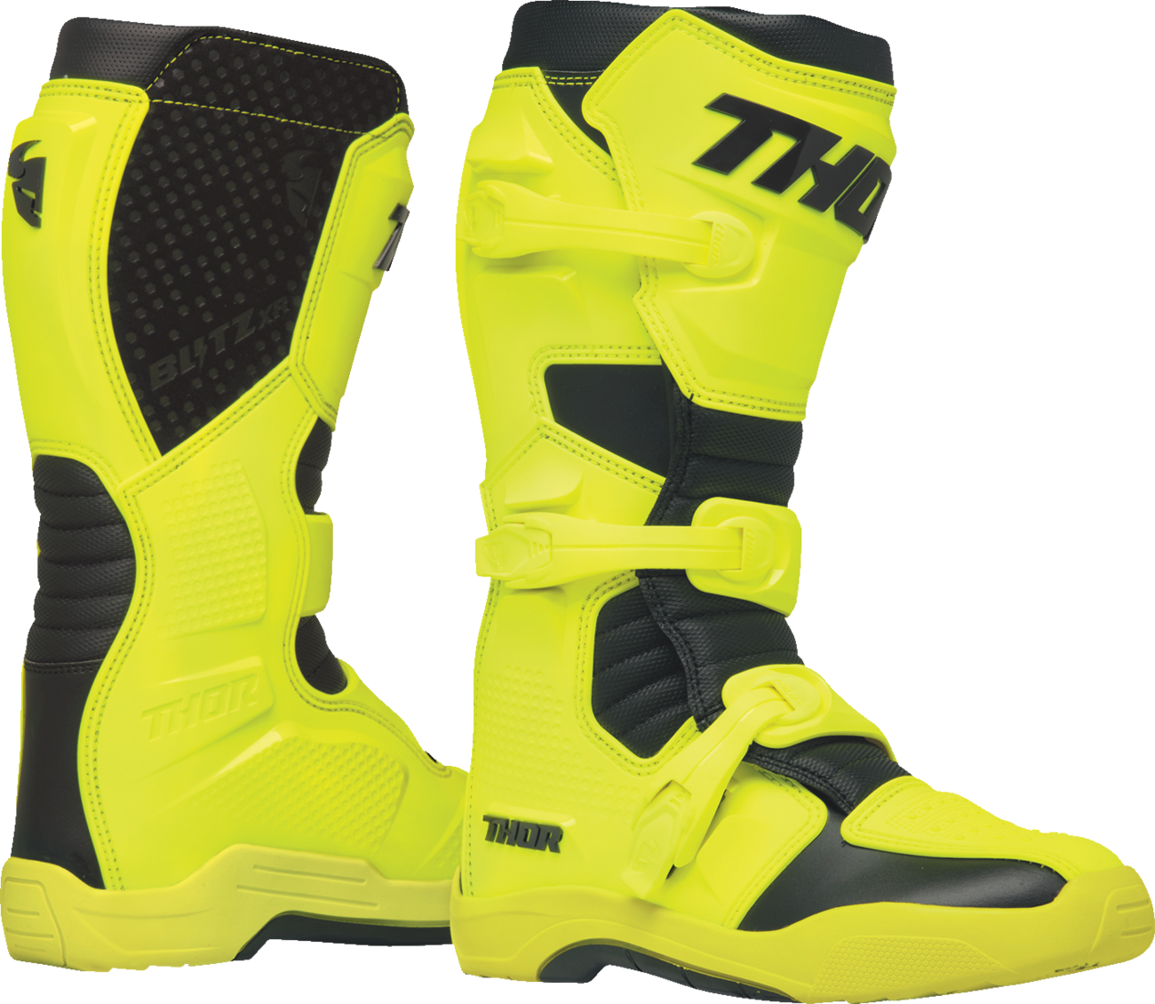 Adult - Thor Blitz XR Boots - Acid/Black