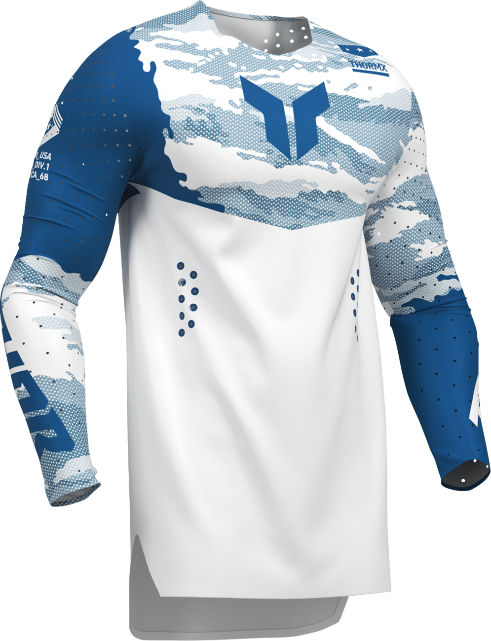 Adult - Thor Sportmode Recon LE Jersey - White/Blue