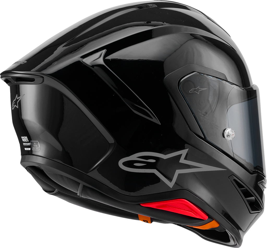 Adult - Alpinestars Supertech R7 Helmet - Gloss Black