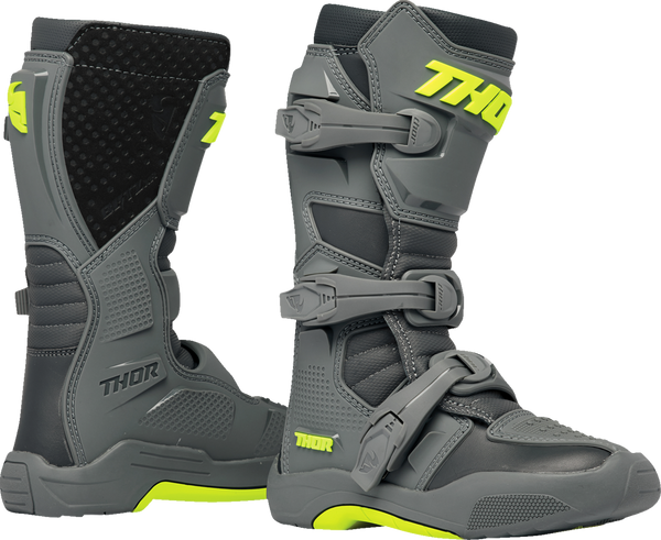 Youth - Thor Blitz XR Boots - Gray/Charcoal