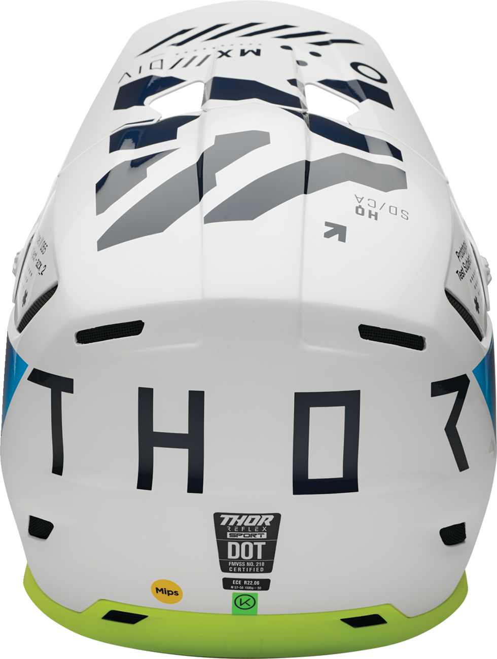 Adult - Thor Reflex Sport Strike MIPS® Helmet - Navy/Acid