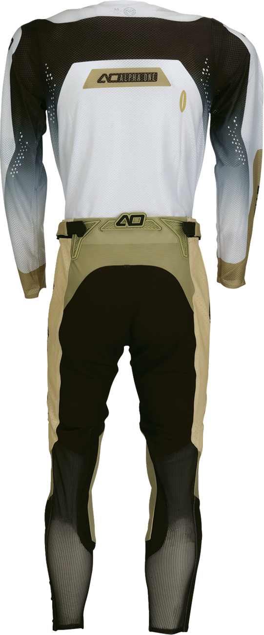 Adult - Moose Alpha One Jersey - Tan/Black