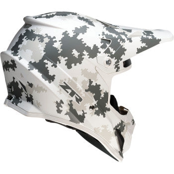 ZR1 | Rise | Snow Helmet | Digi Camo White/Gray | Large