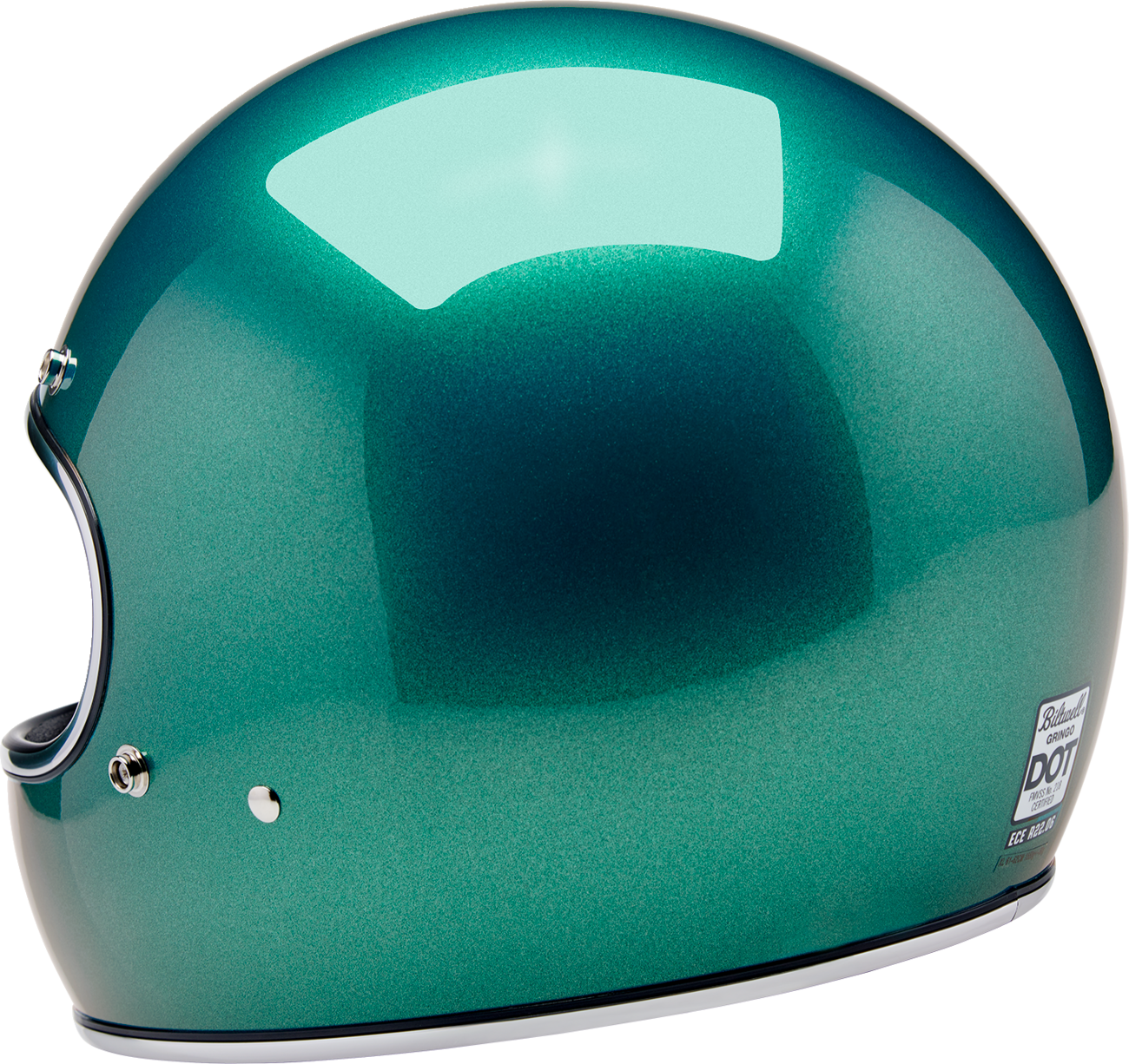 Adult - Biltwell Gringo Helmet - Metallic Catalina