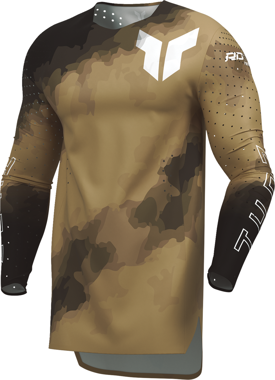 Adult - Thor Sportmode Carbon Jersey - Black/Copper