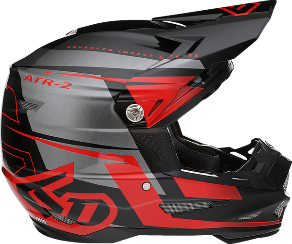 Adult - 6D ATR-2 Mach Helmet - Red/Gray/Black