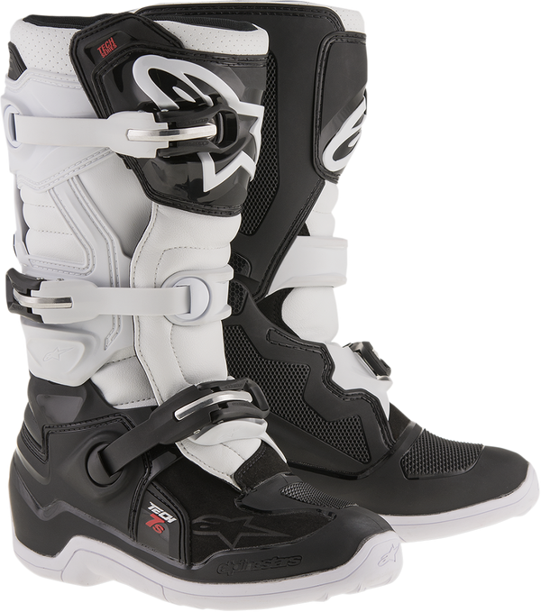 Youth - Alpinestars Tech 7S Boots - Black/White