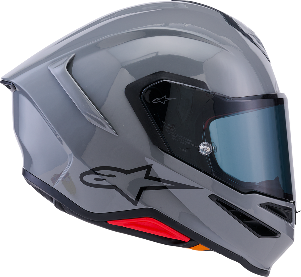 Adult - Alpinestars Supertech R7 Helmet - Gloss Gray