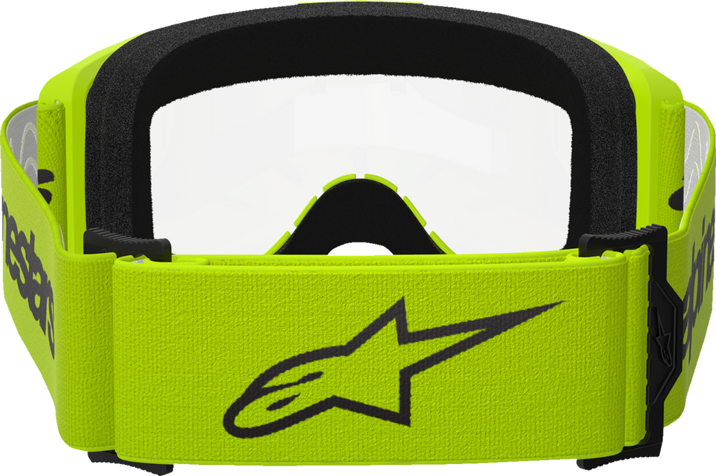 Alpinestars Vision 3 Goggle - Wordmark - Yellow