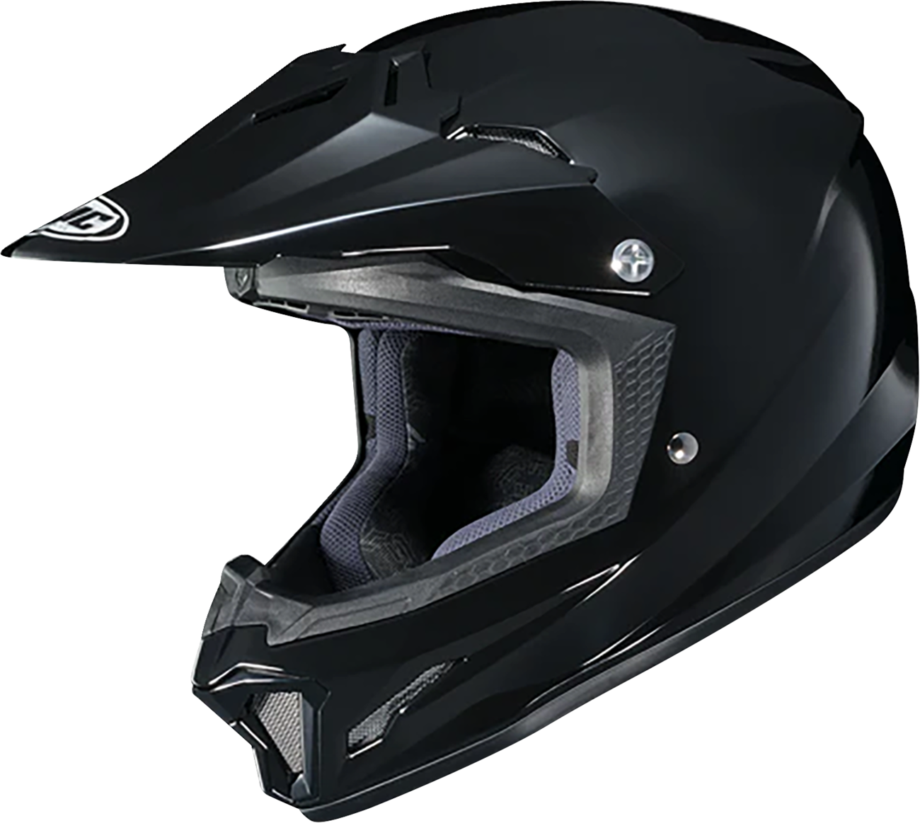 Youth - HJC CL-XY II Solid Helmet - Black