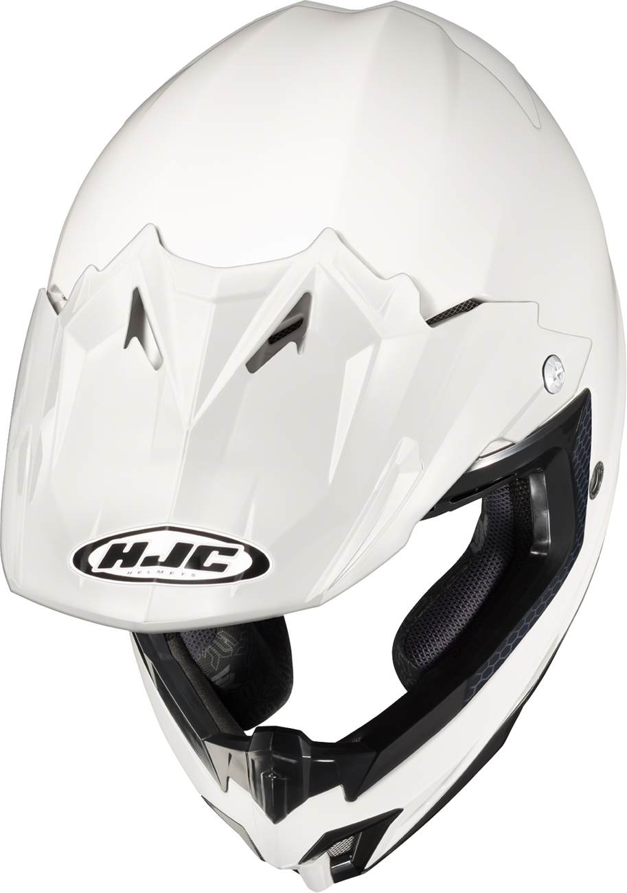 Adult - HJC CL-X7 Plus Solid Helmet - White