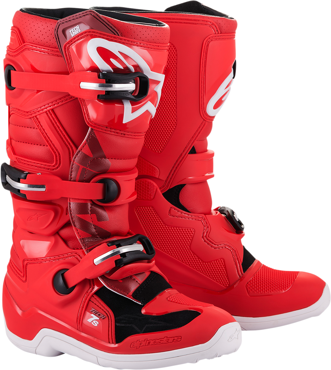 Youth - Alpinestars Tech 7S Boots - Red