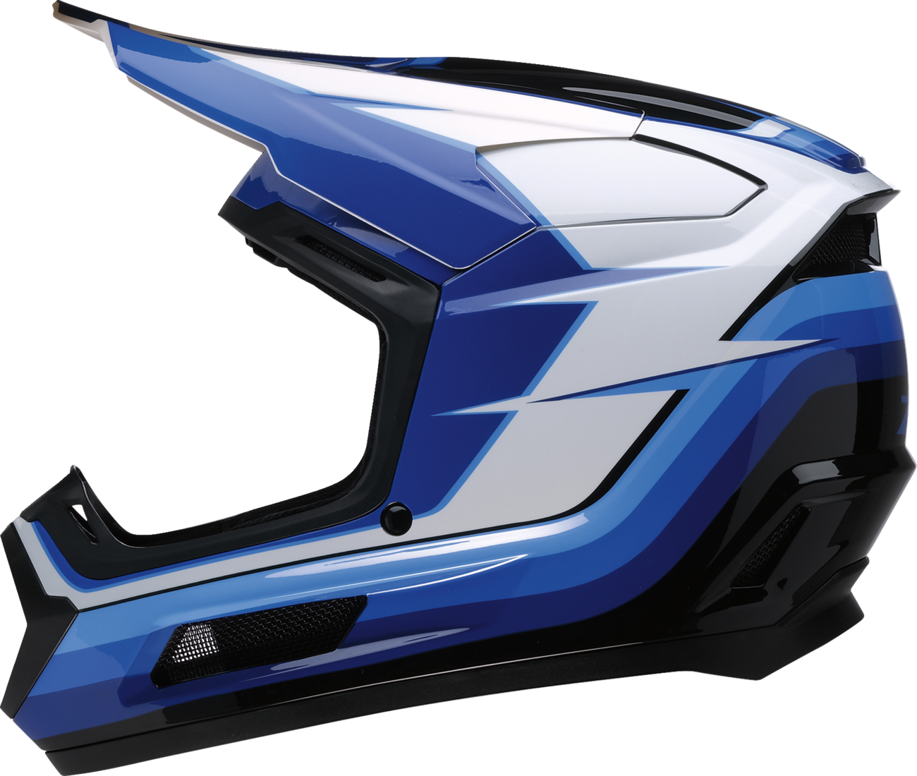 Youth - Z1R Dirt Maxx Vortex Helmet - Blue/White