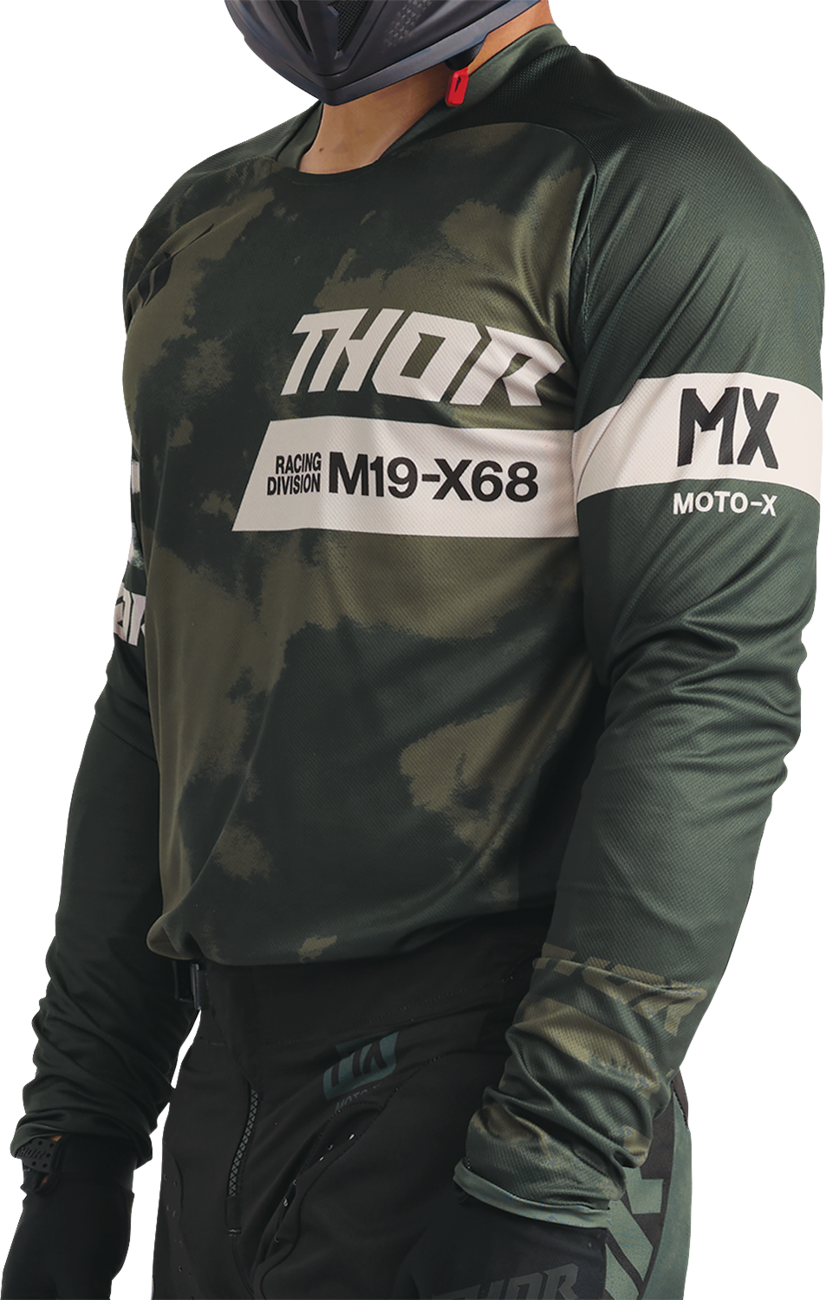 Adult - Thor Launchmode Bleach Jersey - Black/Camo
