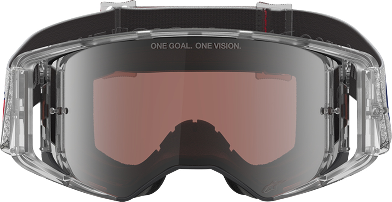 Alpinestars Supertech Goggle - Merica 25 - Red/Blue