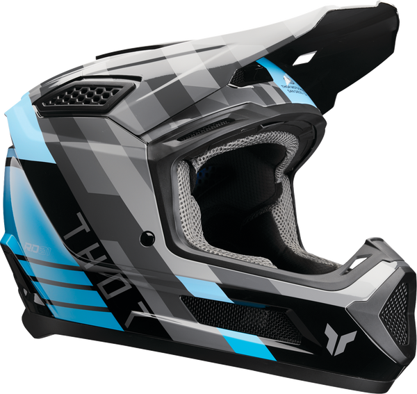 Adult - Thor Fleet Camber Helmet - Black/Teal